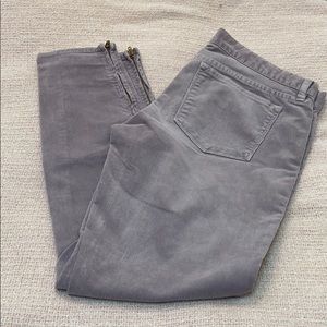 EUC JCrew lavender skinny cords, size 29